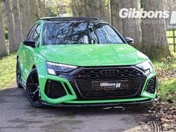 Green Used 2023 Audi RS3 Sportback Comfort Hatchback | £52,195 (Fair price)
