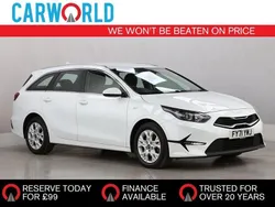 White Used 2021 Kia Ceed Sportswagon 2 Estate | £8,673 (Fair price)
