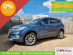 Blue Used 2019 Ford Kuga Titanium SUV | £9,840 (Fair price)