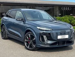 Blue New 2025 Audi Q6 e-tron Advanced SUV | £70,465 (Good price)
