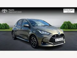 Bronze Used 2023 Toyota Yaris Hybrid Design Hatchback | £18,512 (Fair price)