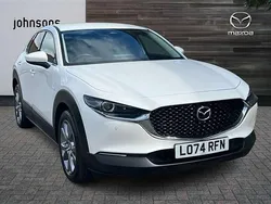 White Used 2025 Mazda CX-30 Takumi-Line SUV | £24,975