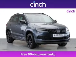 Grey Used 2021 Skoda Karoq SportLine SUV | £20,079 (Fair price)