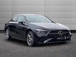 Night black Used 2024 Mercedes A250 AMG Line Premium Sedan | £26,991 (Fair price)