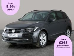 Grey Used 2021 VW Tiguan S SUV | £17,929 (Fair price)