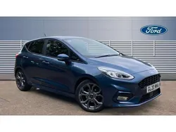 Blue Used 2020 Ford Fiesta ST-Line Hatchback | £12,123 (Fair price)