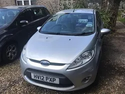 Silver Used 2012 Ford Fiesta Zetec Hatchback | £2,995 (Fair price)