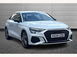 White Used 2024 Audi A3 Black Edition Sedan | £27,800 (A bit pricey)