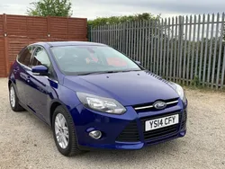 Blue Used 2014 Ford Focus Titanium Estate | £3,895 (Fair price)
