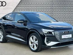 Black Used 2025 Audi Q4 e-tron S-Line SUV | £23,347