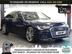 Blue Used 2019 Audi A6 S-Line Sedan | £14,995 (Expensive)