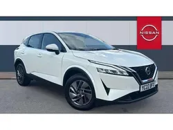 White Used 2022 Nissan Qashqai Acenta Premium SUV | £16,129 (Good price)