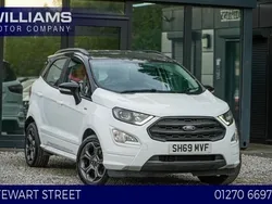 White Used 2020 Ford Ecosport ST-Line SUV | £7,990 (Fair price)