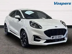 White Used 2022 Ford Puma ST-Line X Coupe | £16,400 (Fair price)