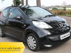 Black Used 2008 Peugeot 107 Hatchback | £1,795 (Good price)