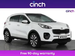 White Used 2018 Kia Sportage 3 SUV | £12,649 (Fair price)