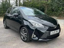 Black Used 2020 Toyota Yaris Hatchback | £11,895 (Fair price)