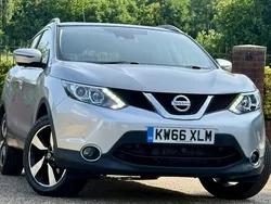 Silver Used 2017 Nissan Qashqai N-Connecta SUV | £7,350 (Super price)