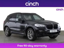Black Used 2020 BMW X3 M Sport SUV | £24,499 (Good price)