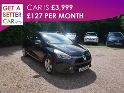 Black Used 2013 Renault Clio IV Dynamique Hatchback | £3,999 (Expensive)