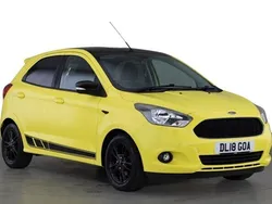 Yellow Used 2018 Ford Ka Plus Zetec Hatchback | £8,249 (Fair price)