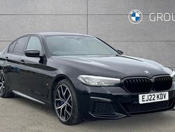 Black Used 2022 BMW 530 M Sport Sedan | £31,495 (Fair price)