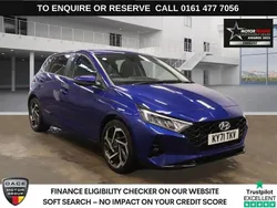 Blue Used 2021 Hyundai i20 Premium Hatchback | £12,790 (Fair price)
