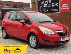 Red Used 2012 Vauxhall Meriva MPV | £1,990 (Fair price)