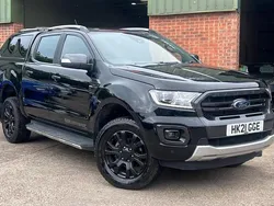 Black Used 2021 Ford Ranger Wildtrack Pickup | £13,500 (Super price)