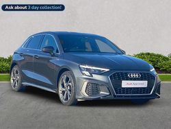 Grey Used 2023 Audi A3 S-Line Hatchback | £21,631 (Fair price)