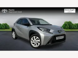 Silver Used 2023 Toyota Aygo PURE Hatchback | £12,010 (Fair price)