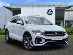 White Used 2022 VW T-Roc R-line SUV | £24,992 (Fair price)