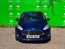 Blue Used 2015 Ford Fiesta Titanium Hatchback | £6,499 (Fair price)