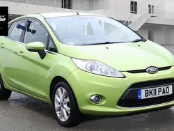 Green Used 2011 Ford Fiesta Zetec Hatchback | £3,295 (Fair price)