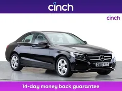 Black Used 2017 Mercedes C300e Executive Sedan | £13,329