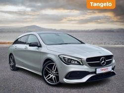 Silver Used 2018 Mercedes CLA220 Shooting Brake AMG line Estate | £15,695 (Fair price)