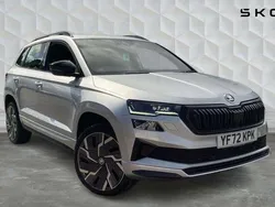 Silver Used 2022 Skoda Karoq SportLine SUV | £25,000 (Fair price)