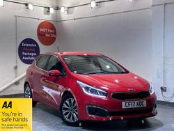 Red Used 2017 Kia Ceed 3 Hatchback | £8,999 (Fair price)