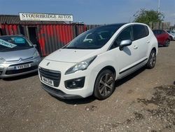 White Used 2014 Peugeot 3008 Allure SUV | £4,495 (Fair price)
