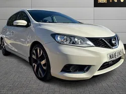 White Used 2016 Nissan Pulsar Tekna Hatchback | £3,995 (Good price)