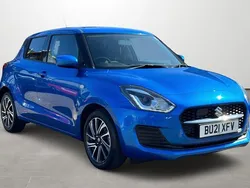 Blue Used 2021 Suzuki Swift SZ-L Hatchback | £11,995 (Fair price)