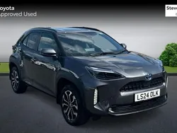 Grey Used 2024 Toyota Yaris Hybrid Design Hatchback | £23,363 (Expensive)
