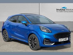 Blue Used 2022 Ford Puma ST-Line SUV | £19,500 (Fair price)