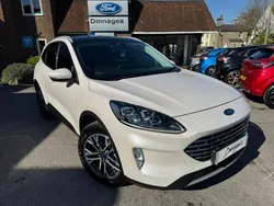 White platinum Used 2023 Ford Kuga Titanium SUV | £20,690 (Fair price)