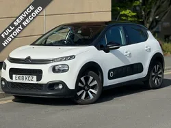 White Used 2018 Citroën C3 Flair Hatchback | £6,995 (Fair price)