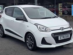 White Used 2018 Hyundai i10 GO! Hatchback | £8,450 (Fair price)