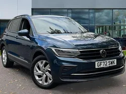 Blue Used 2022 VW Tiguan Life SUV | £18,951 (Super price)