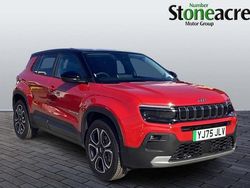 New 2025 Jeep Avenger EV Summit SUV | £23,995 (Fair price)