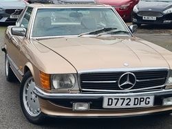 Gold Used 1987 Mercedes SL300 Cabriolet | £24,993
