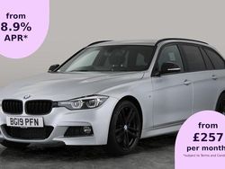 Silver Used 2018 BMW 320 M Sport Estate | £14,833 (Good price)